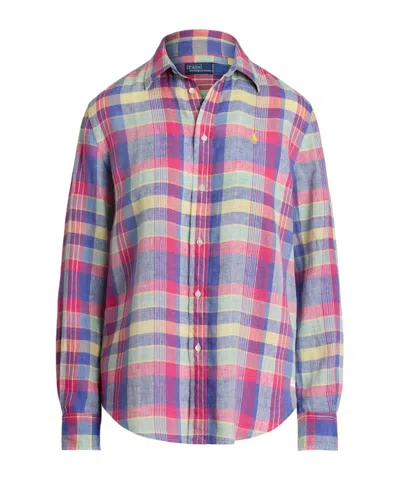 Polo Ralph Lauren Checkered Shirt In Multicolor