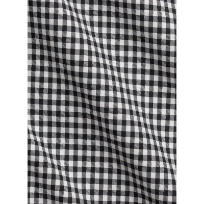 Polo Ralph Lauren Chemise Col Américain À Carreaux En Coton In Black