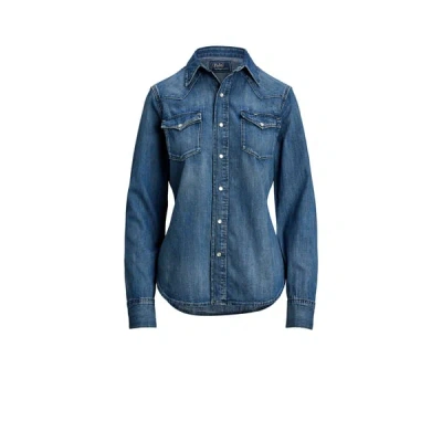 Polo Ralph Lauren Chemise En Jean In Blue