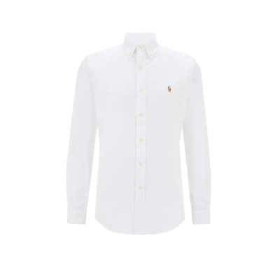 Polo Ralph Lauren Refined White Button-up Shirt With Timeless Appeal