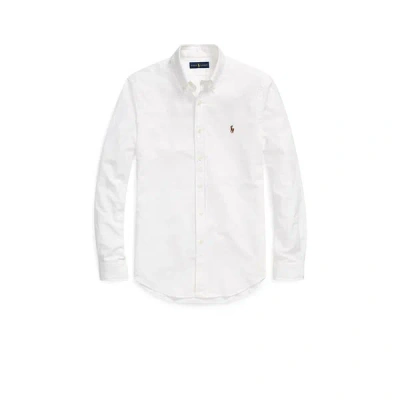 Polo Ralph Lauren Refined White Button-up Shirt With Timeless Appeal