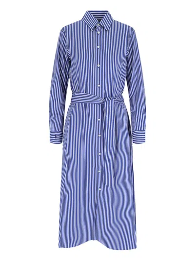 POLO RALPH LAUREN CHEMISIER MIDI DRESS