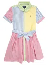 Polo Ralph Lauren Striped Cotton Fun Shirtdress