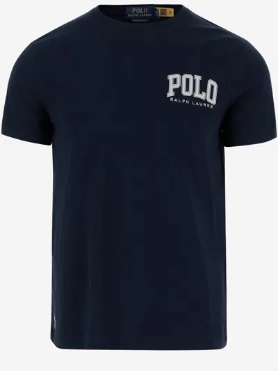 Polo Ralph Lauren Chest Logo Regular T-shirt In Blue