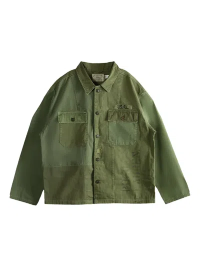Polo Ralph Lauren Chest-pocket Jacket In Green