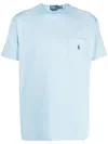 Polo Ralph Lauren Polo Pony-embroidered T-shirt In Blue
