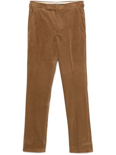 Polo Ralph Lauren Chester Trousers In Brown
