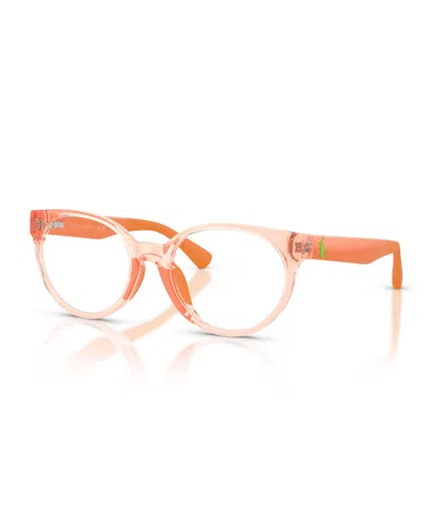 Polo Ralph Lauren Kids' Child Phantos Eyeglasses, Pp8554u In Gold