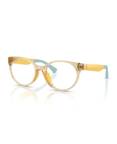 Polo Ralph Lauren Kids' Child Phantos Eyeglasses, Pp8554u In Gold
