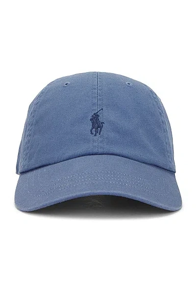 Polo Ralph Lauren Chino Cap In Carson Blue & Adirondack Navy