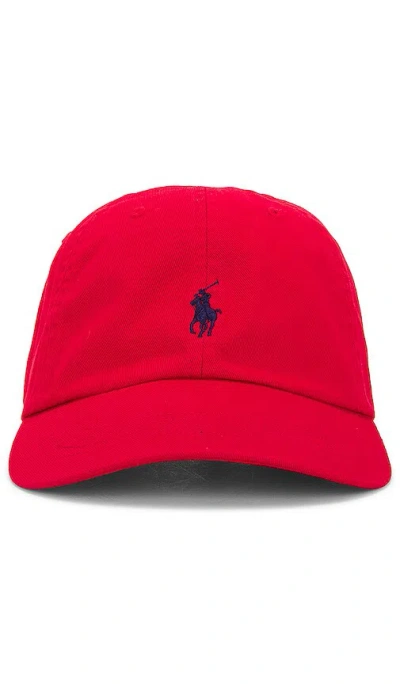 Polo Ralph Lauren Chino Cap In Rl 2000 Red & Blue