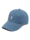 Polo Ralph Lauren Chino Cotton Baseball Cap In Blue