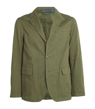 Polo Ralph Lauren Chino Polo Sport Jacket In Green