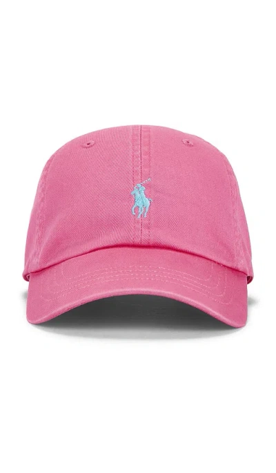 Polo Ralph Lauren Chino Sport Cap In Pink