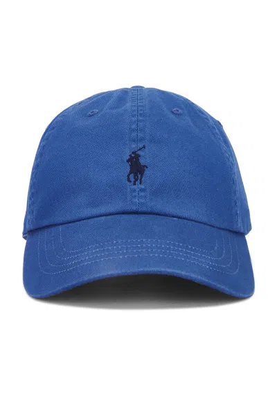 Polo Ralph Lauren Chino Sport Cap In Bastile Blue
