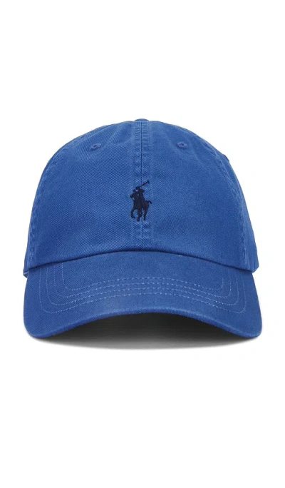 Polo Ralph Lauren Chino Sport Cap In Blue