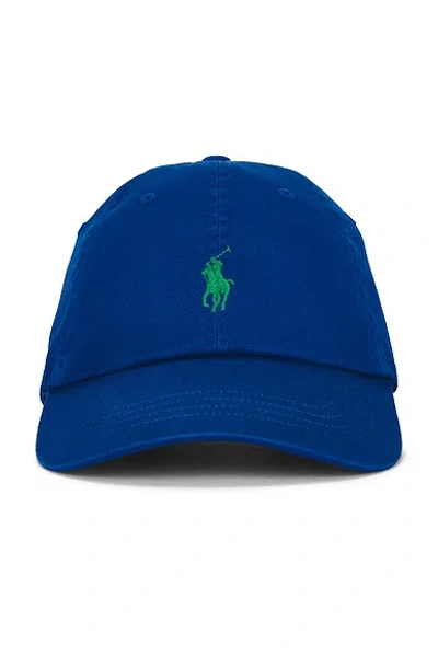 Polo Ralph Lauren Chino Sport Cap In Blue