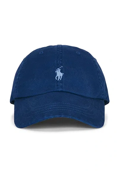 Polo Ralph Lauren Chino Sport Cap In Blue Yacht