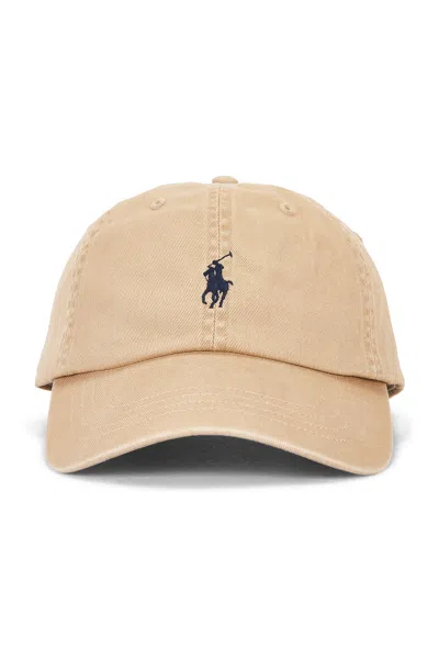 Polo Ralph Lauren Chino Sport Cap In Brown