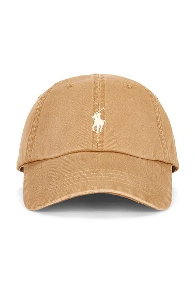 Polo Ralph Lauren Chino Sport Cap In Classic Camel