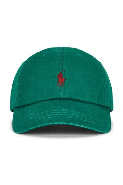 Polo Ralph Lauren Chino Sport Cap In Erin Green
