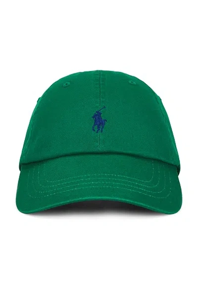 Polo Ralph Lauren Chino Sport Cap In Green