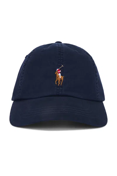 Polo Ralph Lauren Chino Sport Cap In Nautical Ink
