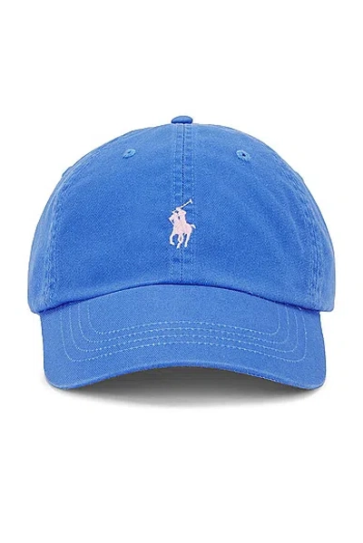 Polo Ralph Lauren Chino Sport Cap In New England Blue
