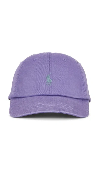 Polo Ralph Lauren Chino Sport Cap In Purple