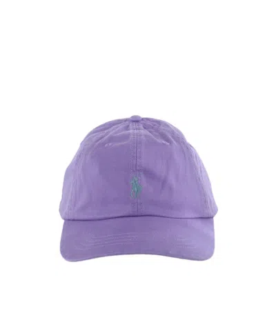 Polo Ralph Lauren Chino Sport Cap In Purple