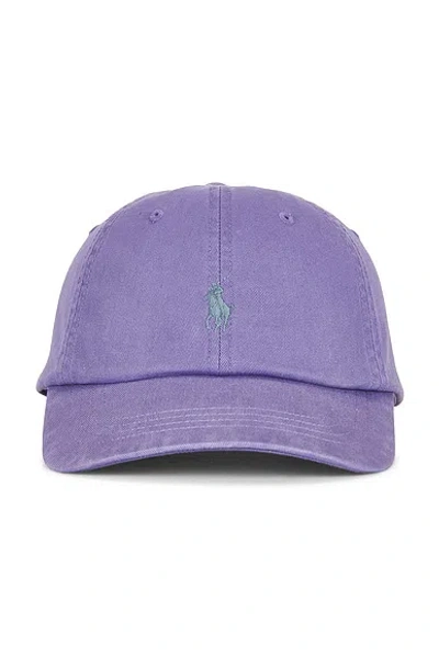 Polo Ralph Lauren Chino Sport Cap In Wisteria