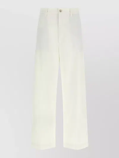 Polo Ralph Lauren Chino Trousers Belt Loops Side And Back Pockets In Neutral