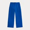 Polo Ralph Lauren Chino Wide-leg Trouser In Blue