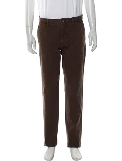 Pre-owned Polo Ralph Lauren Chinos In Brown
