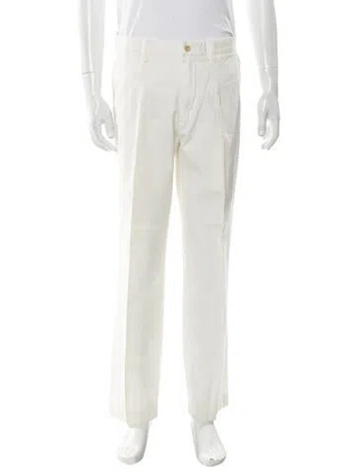 Pre-owned Polo Ralph Lauren Chinos In White