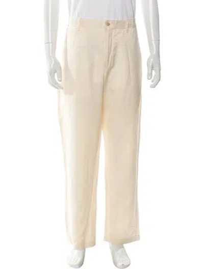 Pre-owned Polo Ralph Lauren Chinos In Yellow