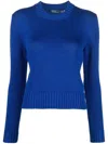 Polo Ralph Lauren Chunky Ribbed Knit Sweater In Blue