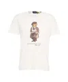 Polo Ralph Lauren T-shirt Custom Slim-fit Polo Bear T-shirt In White