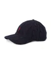 Polo Ralph Lauren Classic Cable Cap In Black