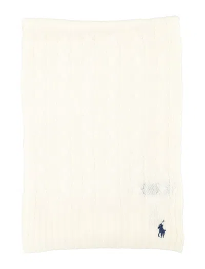 Polo Ralph Lauren Classic Cable Scarf In Neutral