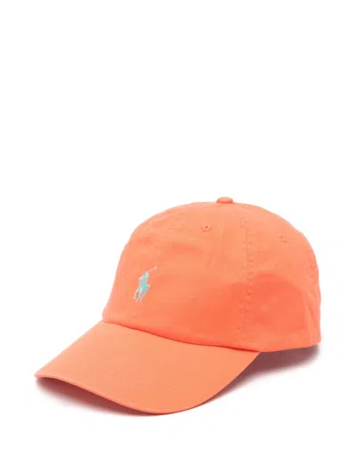 Polo Ralph Lauren Classic Cap In Orange