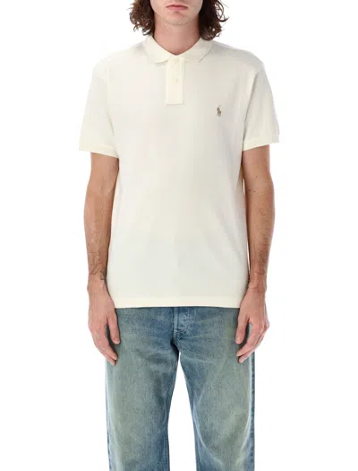 Polo Ralph Lauren Classic Cotton Piqué Polo In Large Size In White