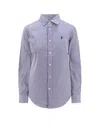 Polo Ralph Lauren Cotton Stripe Shirt In White