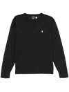 Polo Ralph Lauren Polo Pony-embroidered Sweatshirt In Black