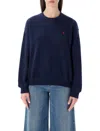 Polo Ralph Lauren Classic Crew Neck Fleece In Multi