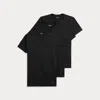 Polo Ralph Lauren Ralph Lauren Classic Crewneck 3-pack In Black