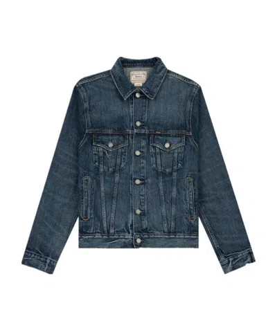 POLO RALPH LAUREN BUTTON-UP COTTON DENIM JACKET
