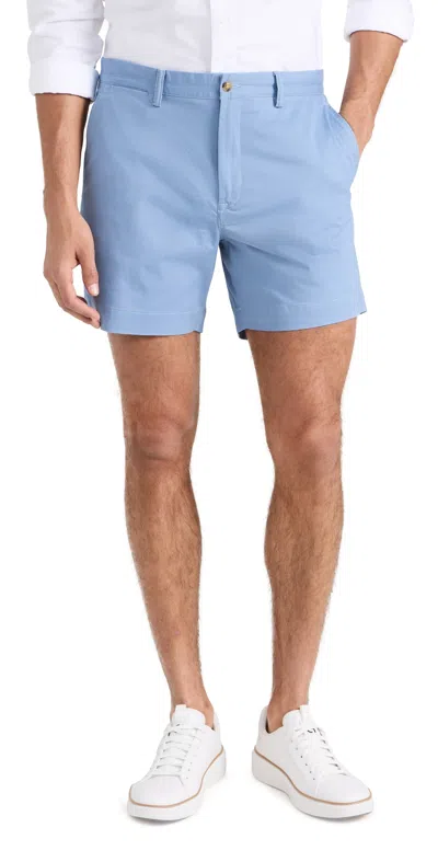 Polo Ralph Lauren Classic Fit 6" Stretch Chino Shorts Channel Blue
