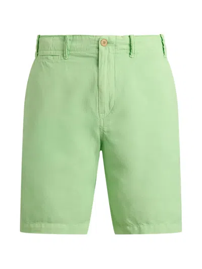 Polo Ralph Lauren Slim-fit Straight-leg Recycled-twill Golf Shorts In Green