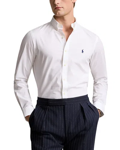Polo Ralph Lauren Refined White Button-up Shirt With Timeless Appeal
